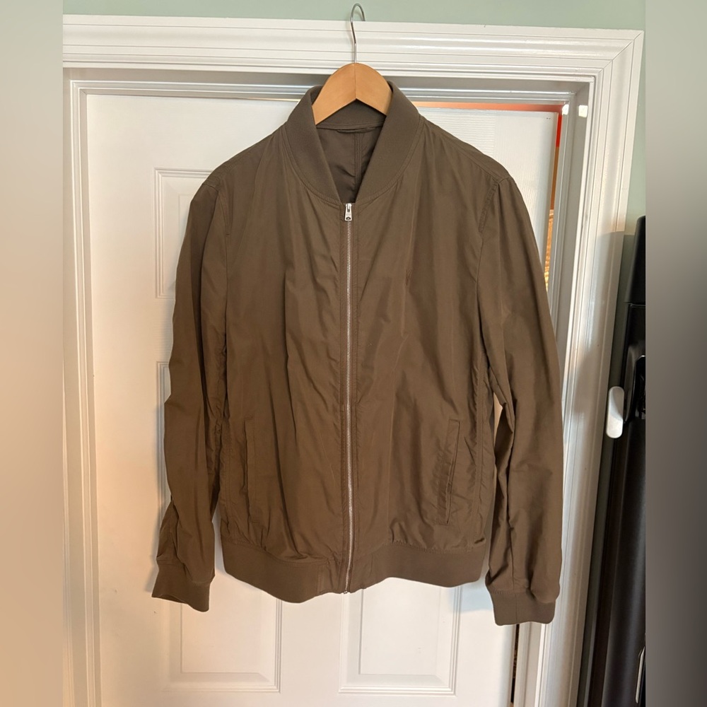 Allsaints - size Large - men’s bomber - like new - unlined